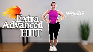 "Extra Advanced" HIIT Workout For Seniors | Standing w/ Floor Movements | No Hops | 12 Min