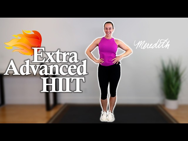 "Extra Advanced" HIIT Workout For Seniors | Standing w/ Floor Movements | No Hops | 12 Min
