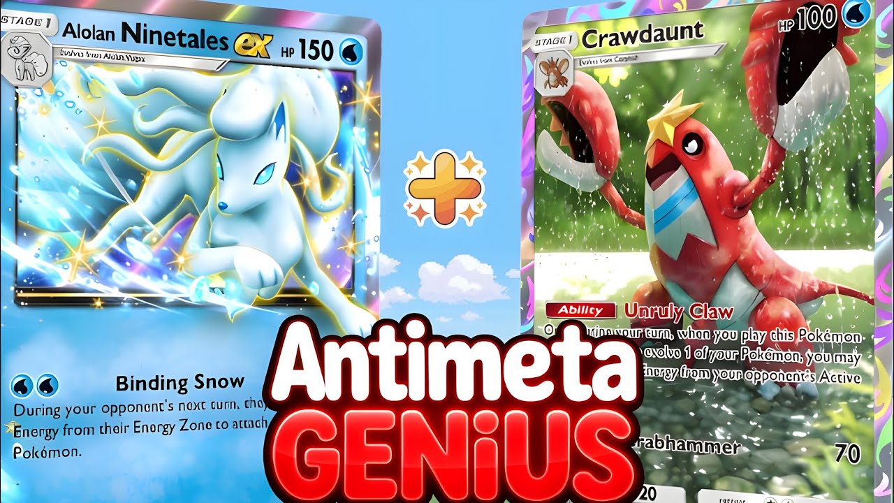 Opponents Fear This Game Breaking Alolan Ninetales Deck !!! Ban this Combo.