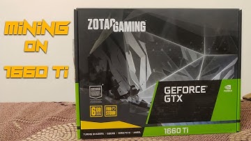 GTX 1660 TI Mining Hashrate, Overclock Settings |Mining On NiceHash