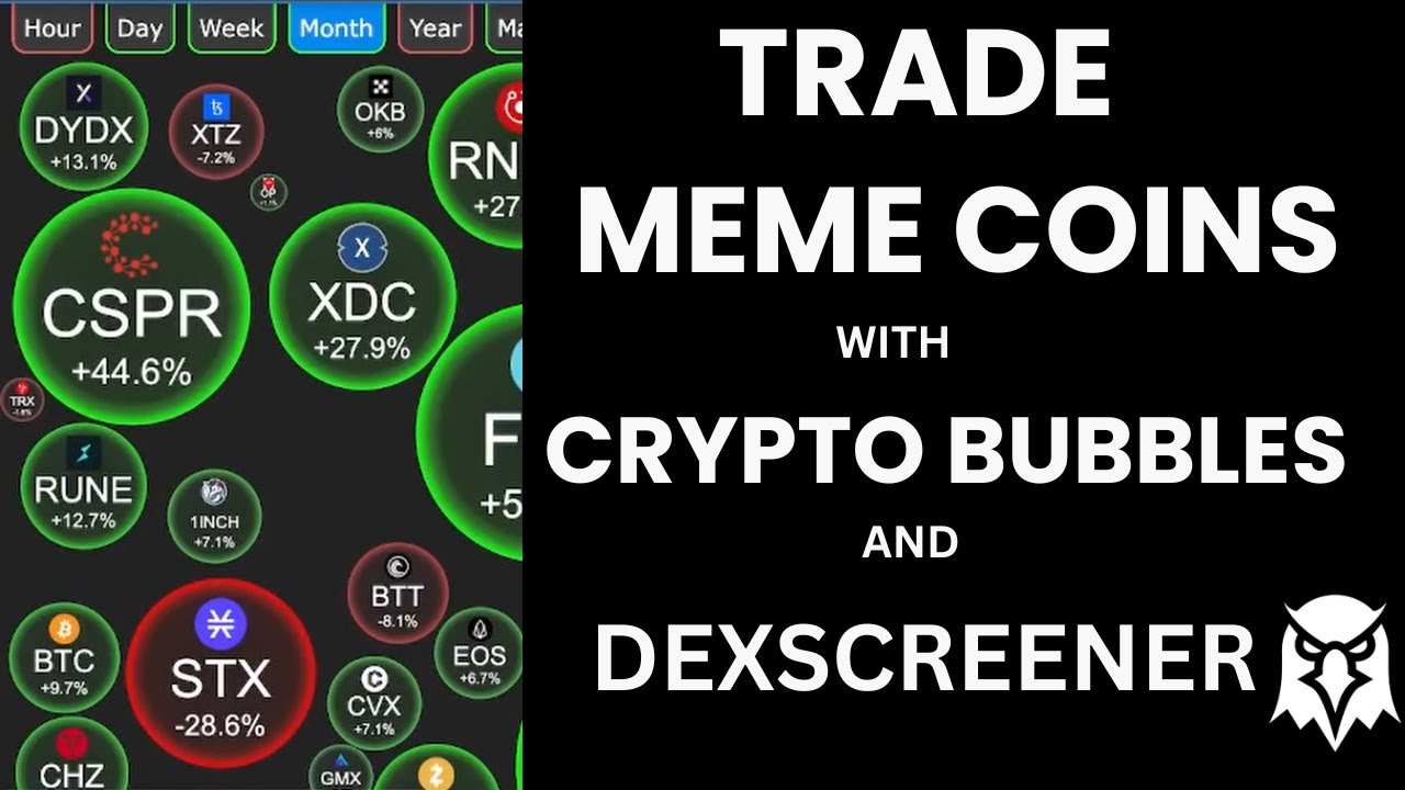 Meme Coin Trading Using Crypto Bubbles and Dexscreener Strategy - YouTube