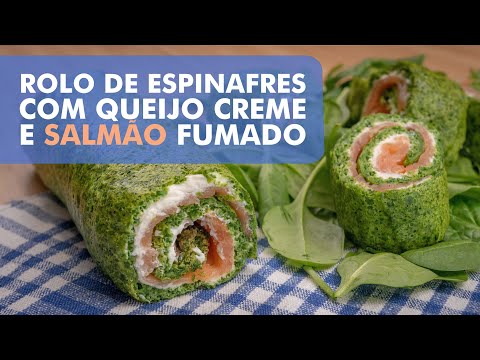 Vídeo: Rolo Com Salmão E Ervas