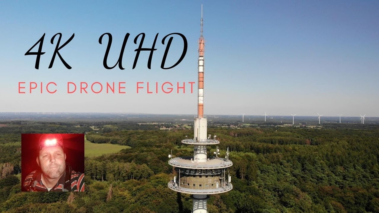 Drohnenflug über Haltern am See (4K)