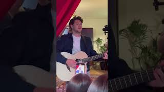 Niall singing Heaven at the Dublin event today! ♥️🇮🇪 #niallhoran