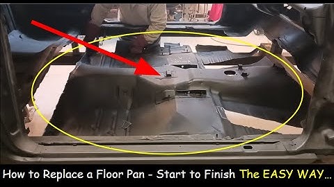 How to Replace a Floor Pan the EASY WAY !  Start to Finish + Tips / Tricks   D.I.Y. Auto Restoration