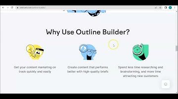 Content Outline Builder By SEMRUSH | SEMRUSH Tutorials
