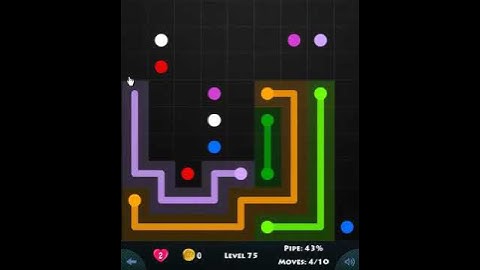 9 × 9 MANIA LEVEL 75 - FLOW GAME ON FACEBOOK Connect the dots