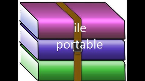 winrar ile portable program yapımı