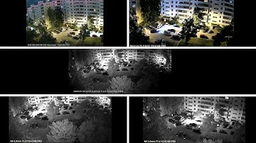 Визуальное сравнение нового модуля N4 (NT98562 SC401AI ) с разной оптикой c IMX335 и SC3335