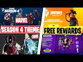 Fortnite Season 4 THEME LEAK! *Marvel, THOR, Trailer INFO* FREE V-Bucks & REWARDS Event!