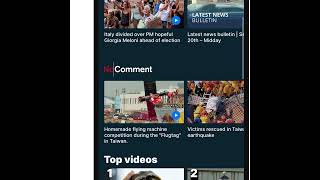 Download the new Euronews app to get trusted news from Europe’s newsroom screenshot 5