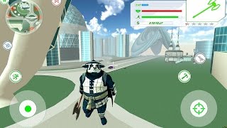 Superhero Fly Panda (by Naxeex Corp) Android Gameplay [HD] screenshot 2