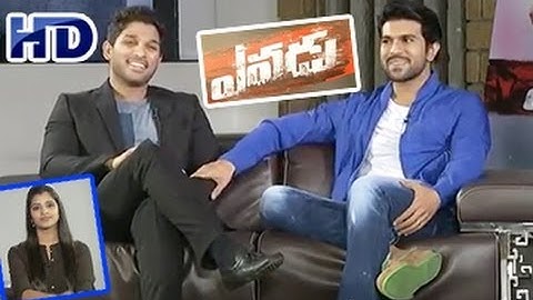 Yevadu || Chit Chat with Ram Charan and Allu Arjun || Part 02
