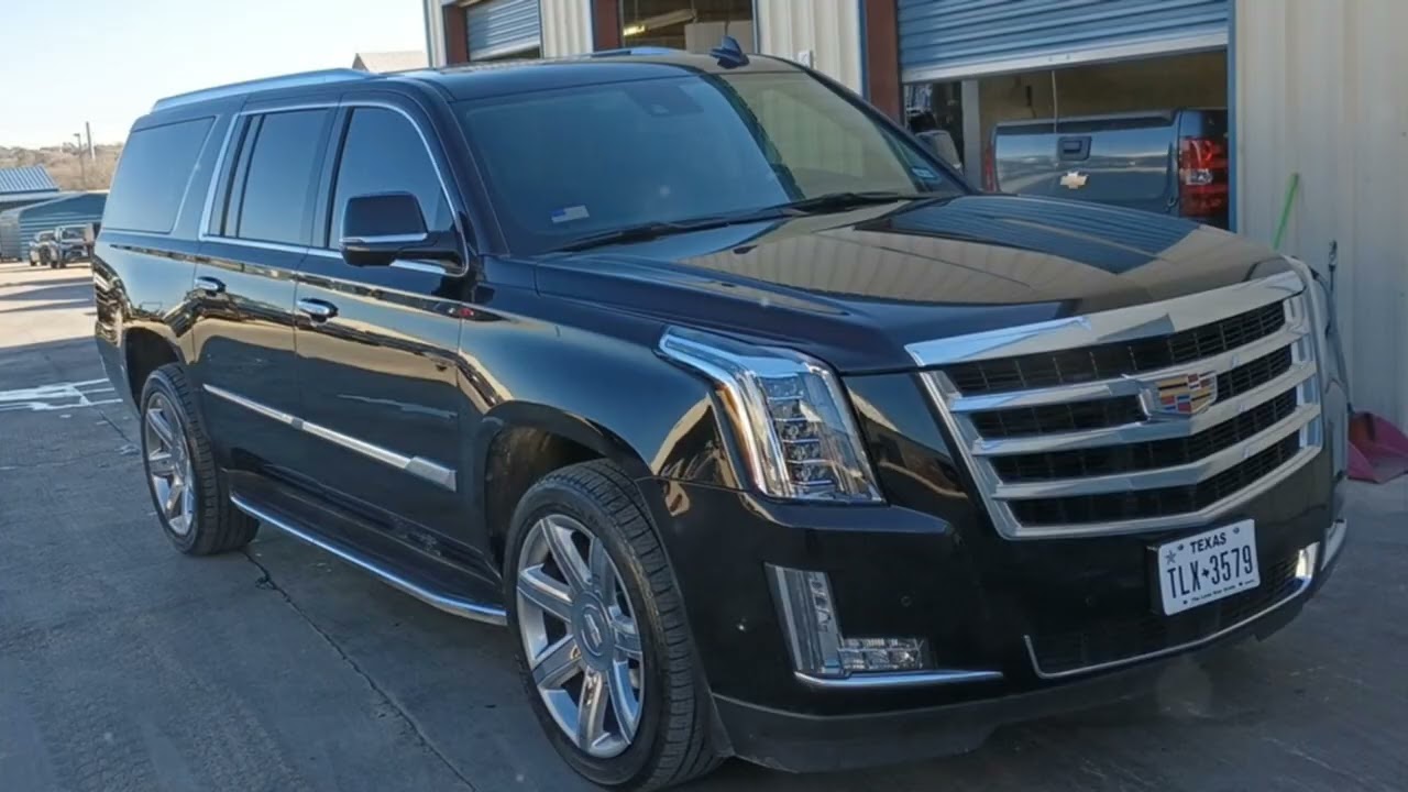 2020 Cadillac Escalade Accident Repair Before and After