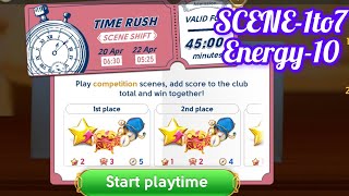 June's Journey Time Rush today competition scene shift 20-22/4/24 ENERGY 10 SCENE 1-7