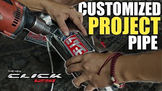 T4S MUFFLER | Honda Click 125i | Costumize Project Pipe | PART 2