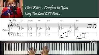 Lim Kim 김예림 (림킴) - Confess To You | King The Land 킹더랜드 OST Part 2 Piano Cover   Sheet  Lyric