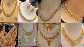 1 tola gold set designs 2024 | beautiful gold mala set designs | MariaMannan