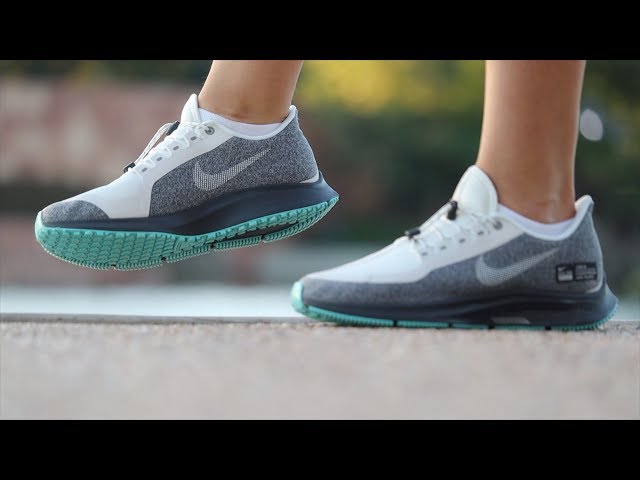 Echt Beven ijsje NIKE PEGASUS 35 SHIELD REVIEW | Water Resistant Running Shoe - YouTube