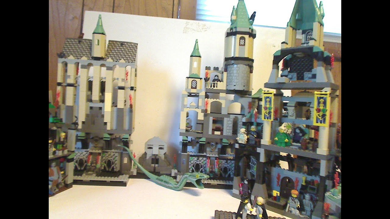 Every 2001, 2002 LEGO Harry Potter Set = Huge LEGO Hogwarts! 