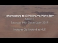 J'burg (JNB) to St Helena (HLE) Flight SA Airlink SA8131 14th Dec 2019 & Go Around at St Helena