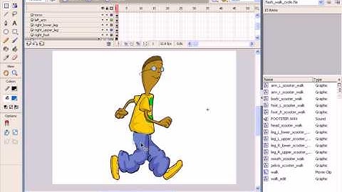 flash walk cycle part1