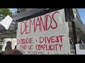 College protests propalestinian encampment established on uc davis campus