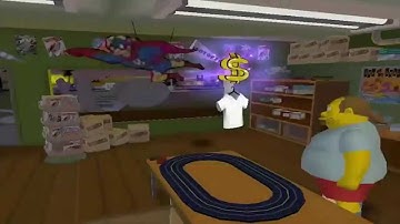 [PC] The Simpsons Hit And Run | Level 6 Purchasable Cars And Clothes