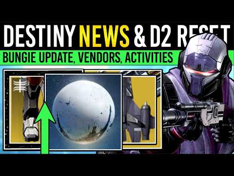 Destiny 2: CONTENT UPDATES & BUNGIE TEASERS! Eververse, Rare Loot, Vendors, Easy Gear (Weekly Reset)