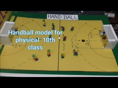 physical education class 12 project on handball