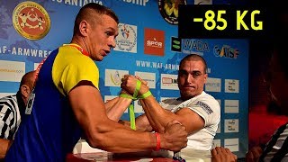 World Arm Wrestling Championship 2018 (Senior Men -85 kg Left hand Qualification)