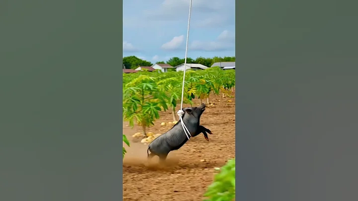 Drone Captures Wild Boar in Plantation Area!