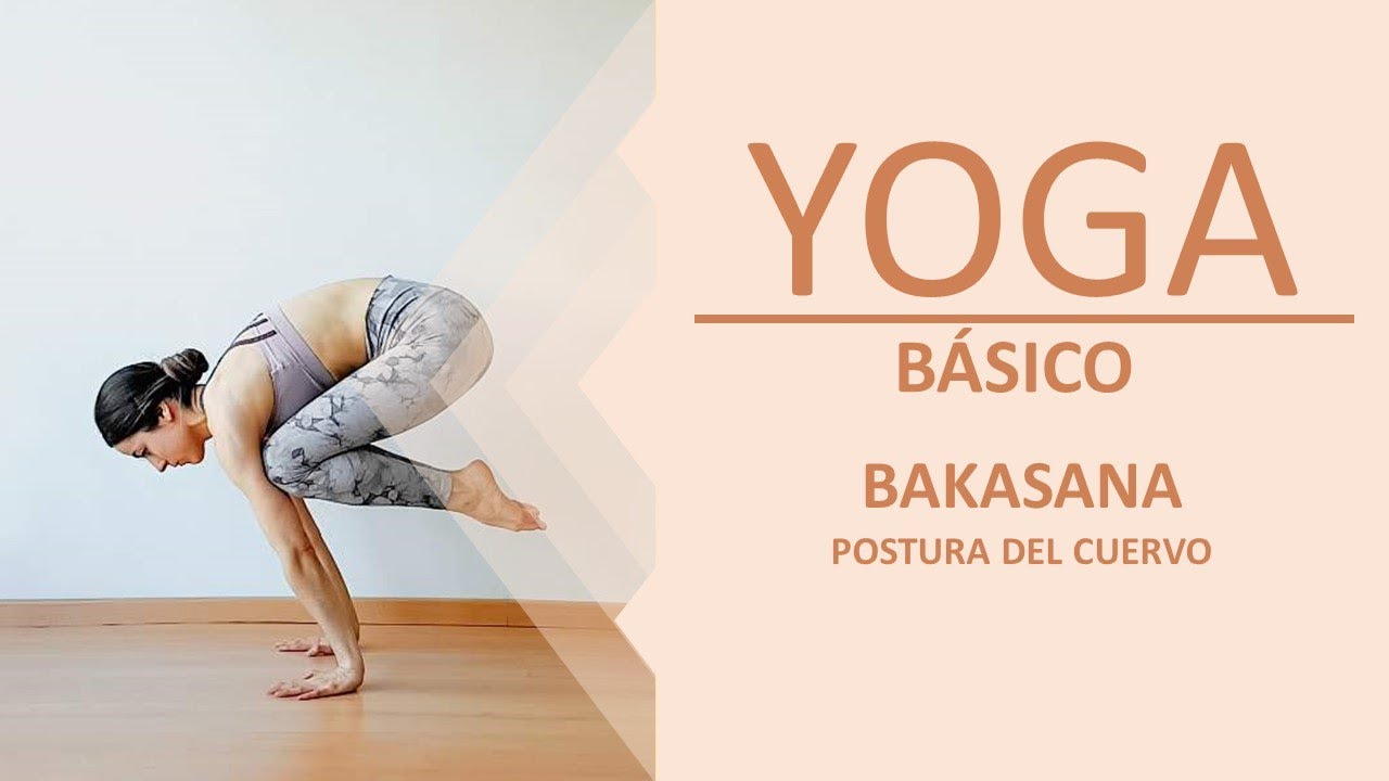 Postura del cuervo yoga