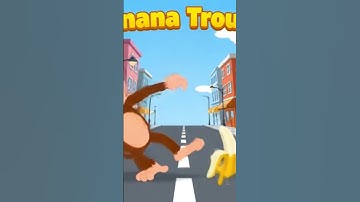 Banana Trouble By Monkey #cartoon #veertheroboboy #monkey #cartoonvideo #banana #viral