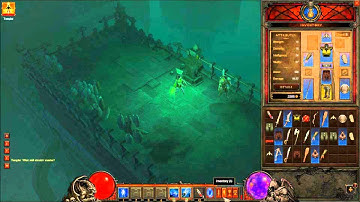 Diablo III - Descent through the cathedral - part 2 - to the crypt of the Skeleton King