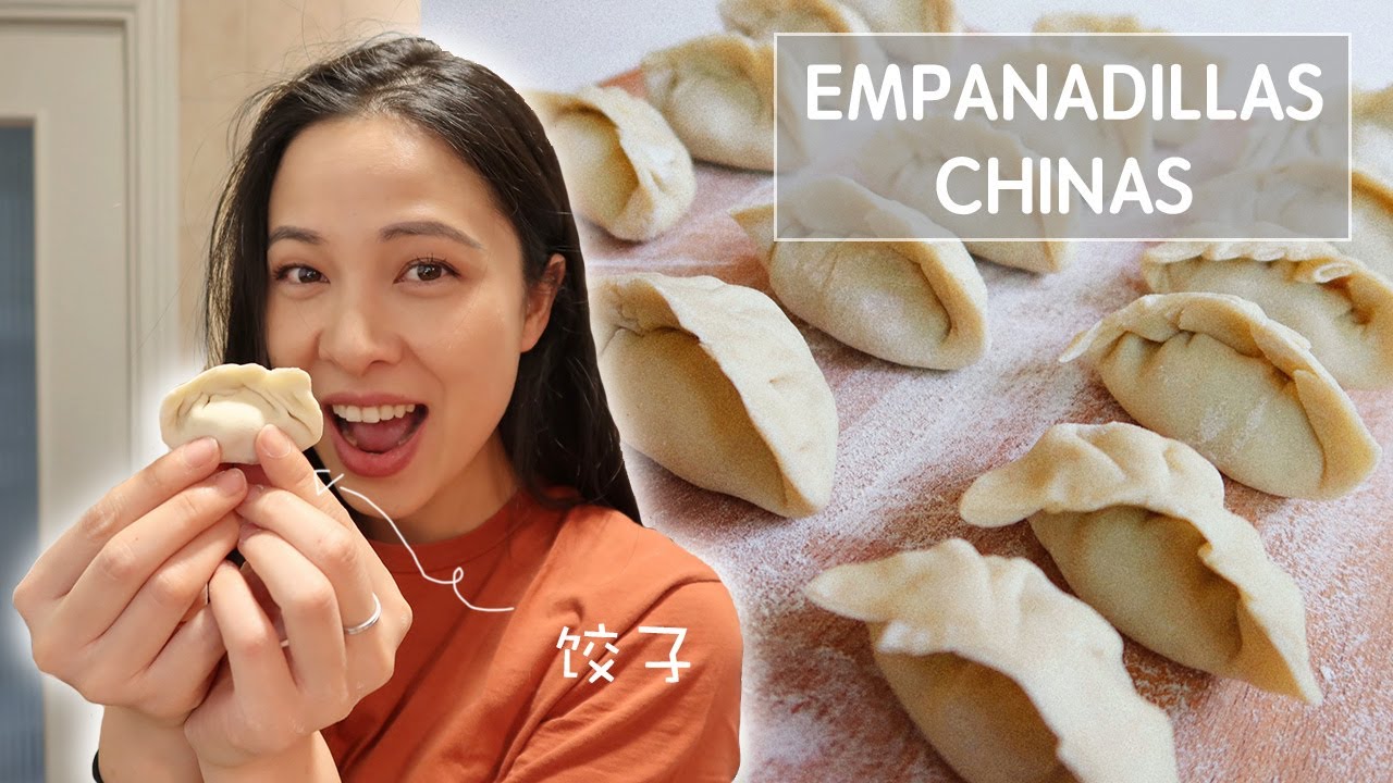 Receta de EMPANADILLAS CHINAS caseras 🥟🥟| Masa y relleno | jiao zi ...