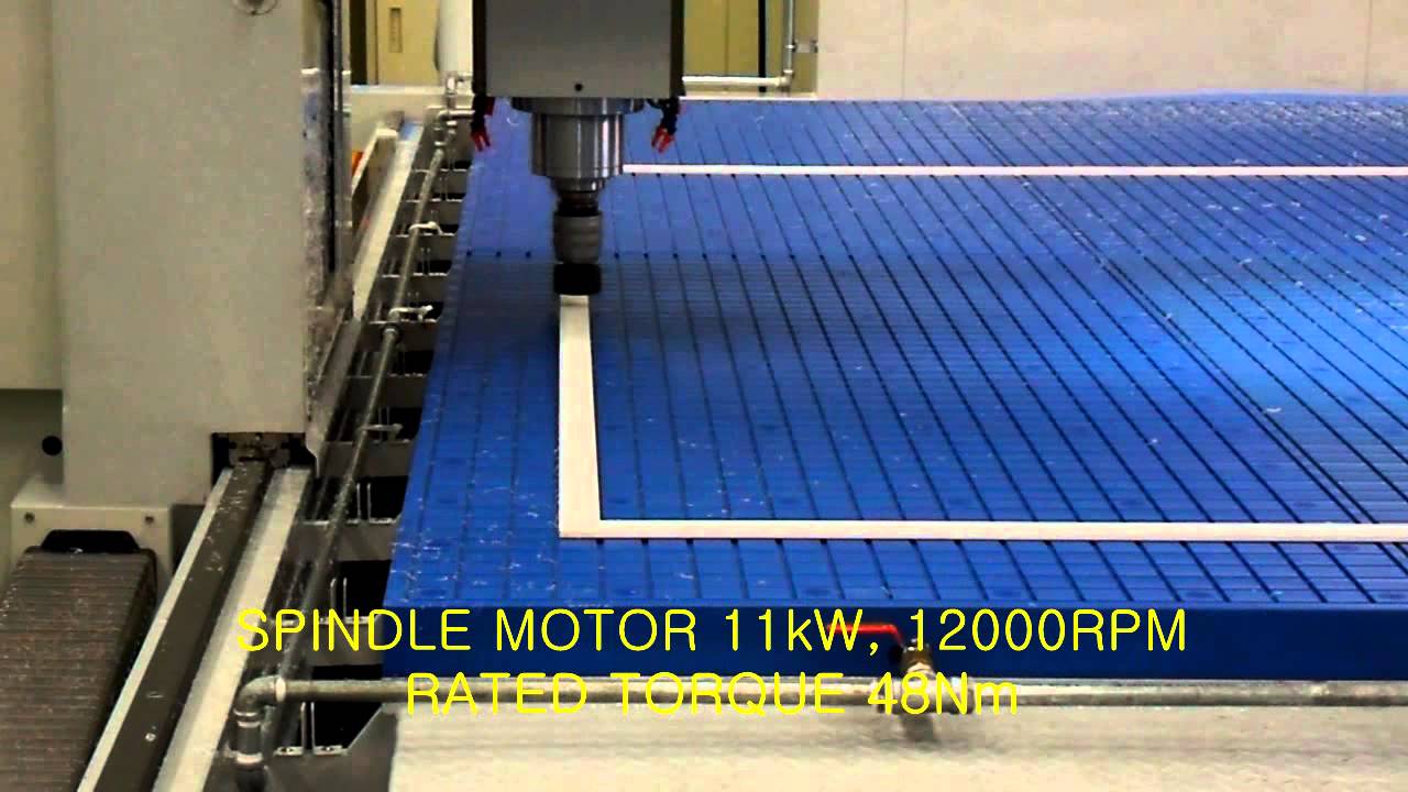 HANS MACHINE HWR-3645T PLASTIC PROCESSING VIDEO - YouTube