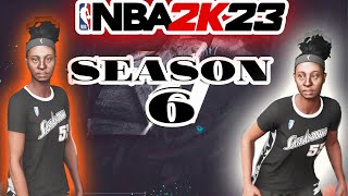 I BEEN GOING CRAZY ALL SEASON WITH MY WNBA MY PLAYER ON THE W ONLINE MODE ON NBA2K23 NEXT GEN