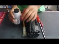 how to refill 12a cartrage in hindi /  HP Laserjet P1005 Toner Cartridge Refill