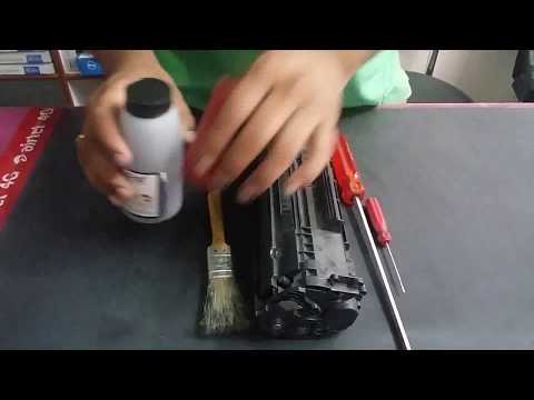 Video: How To Refill A Laser Printer Cartridge