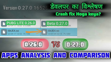 Beta PUBG Lite New Update 0.27.0 vs PUBG Lite 0.26.0 Comparison | Crash Fix Hoga? | Master Ahsan YT