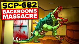 SCP-682 Slaughters Through the Backrooms