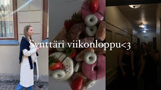 Viikonloppu vlogi | synttärit🥂 ~Siiri Kaukola