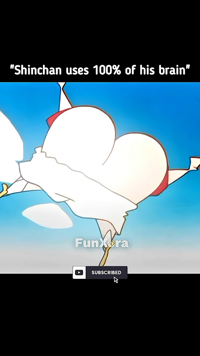 Shinchan uses 100% of his brain #shinchan #edit