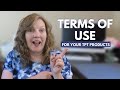 How to create a terms of use for your teachers pay teachers product