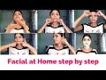 How to do Facial at Home Step by step | flawless glowing skin at home |GiveawayWeek | Rinkal soni