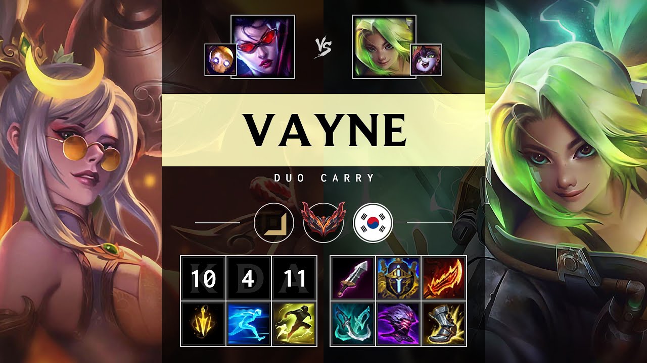Vayne ADC vs Zeri - KR Grandmaster Patch 25.18