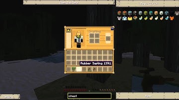 Minecraft - Tekkit Tutorial - Rubber Trees