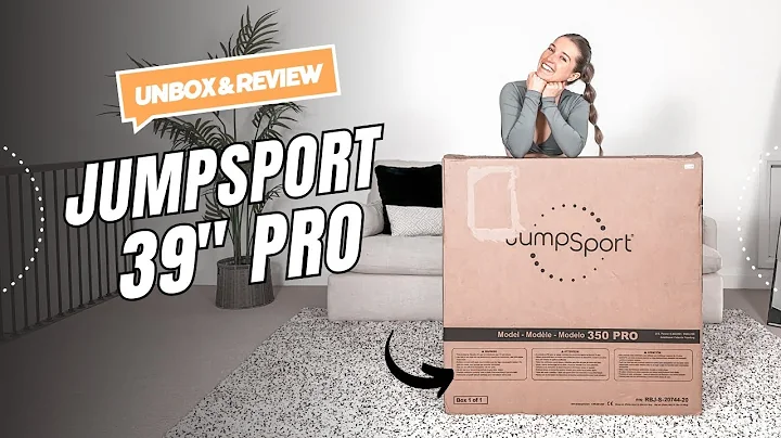 JumpSport 39" Pro Fitness Trampoline Unboxing & Review | Ultimate Bounce Experience!