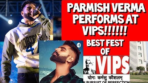 😱PARMISH VERMA PERFORMS AT VIPS!!!!!! Initio’23 !!! BEST FEST OF VIPS!!!!!